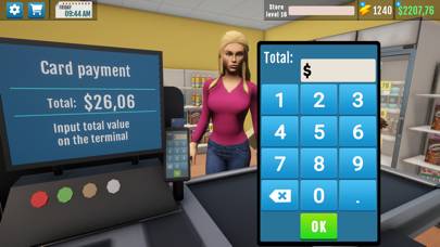 Supermarket Simulator 3D Store Schermata dell'app #1