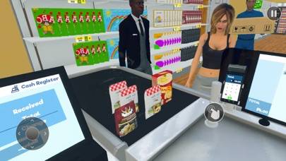 Supermarket Cashier Mall Games Schermata dell'app #2