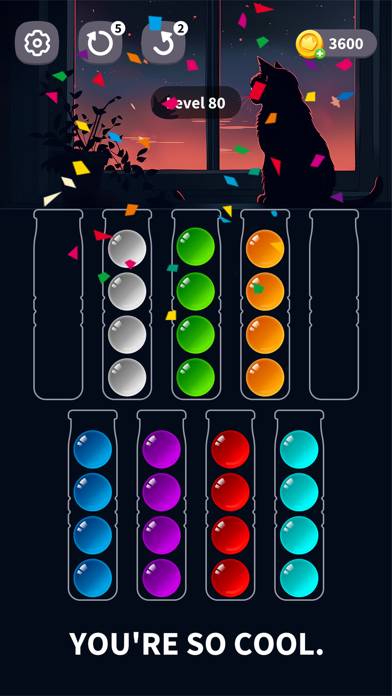 Color Ball Sort Schermata dell'app #1