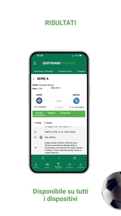 Quotidiano Sportivo Schermata dell'app #4