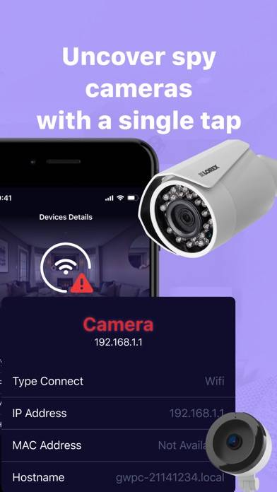 Hidden Camera Spy Tracking Cam Capture d'écran de l'application #4