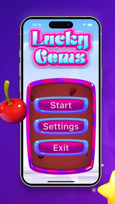 Lucky Fruit Gems Captura de pantalla de la aplicación #1