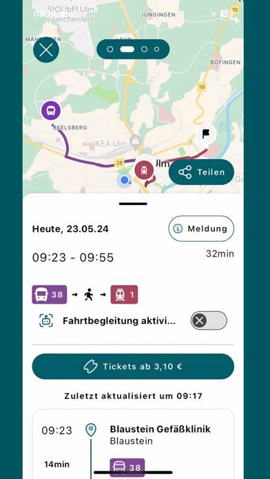 Unser-DING App-Screenshot