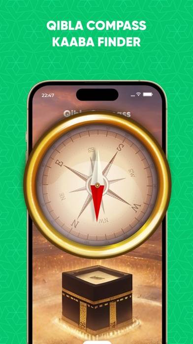 Qibla Compass Kaaba Finder App screenshot #1