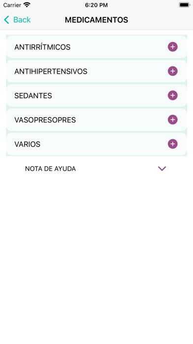 Validación medicamentos UCI App screenshot #4