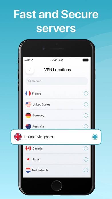 VPN Defendr plus App screenshot #4