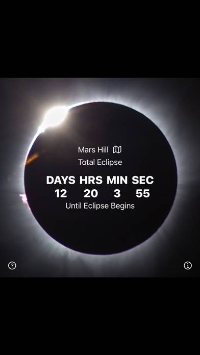 Eclipse: Totality Countdown App screenshot #1