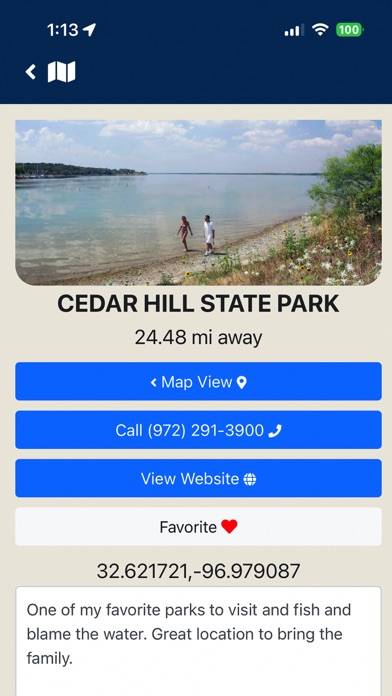 TX State Parks App screenshot