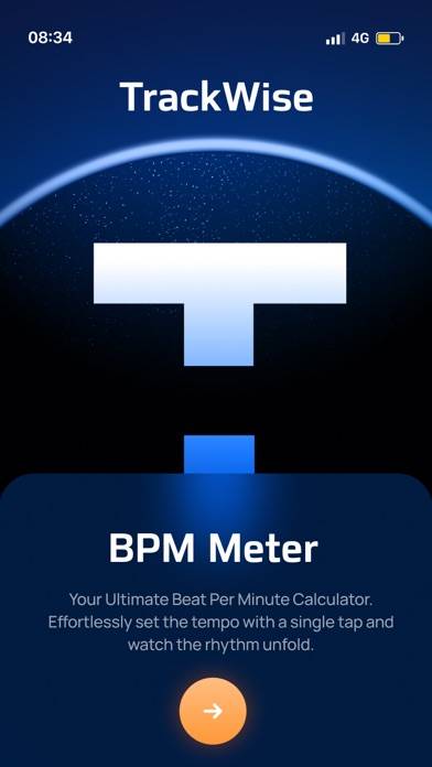 BPM Meter Bildschirmfoto