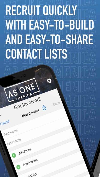 As One America App screenshot