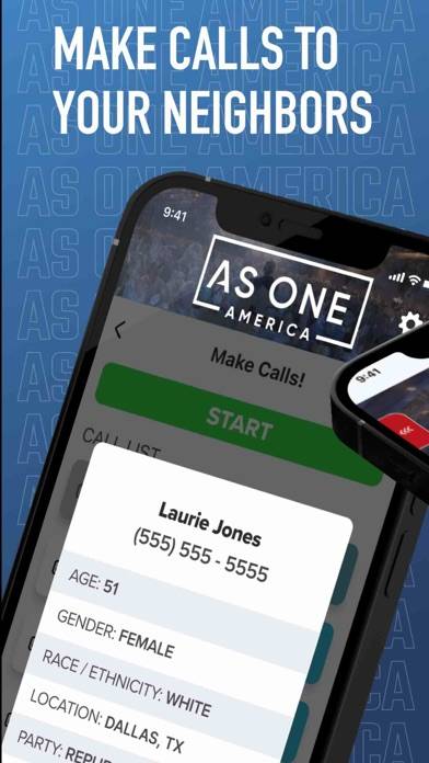 As One America App screenshot