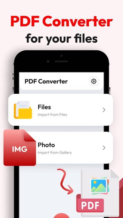 PDF Converter & Mobile Scanner Captura de pantalla de la aplicación #1