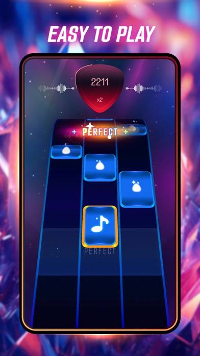 Tap Tap Remix: Piano Tiles game screenshot