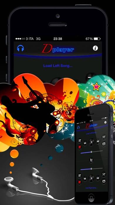 Double Player for Music Pro Uygulama ekran görüntüsü #4