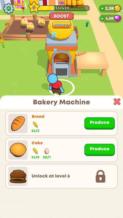 Crazy Farm: Farming & Building App screenshot #2