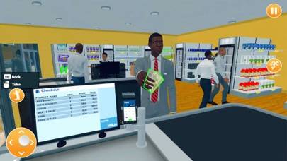 Supermarket Cashier Shop Games Capture d'écran de l'application #6