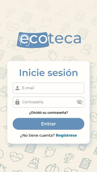 Ecoteca Captura de pantalla de la aplicación