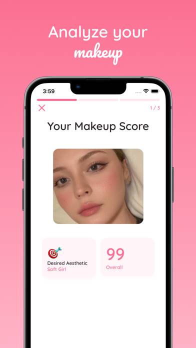 Glam Up App skärmdump