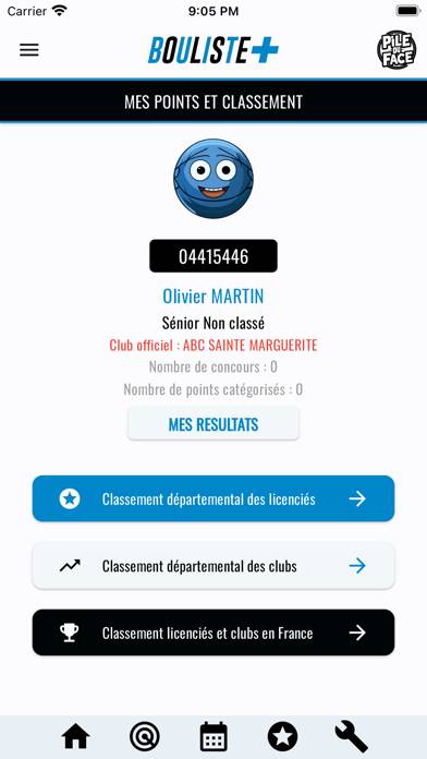 Bouliste plus Capture d'écran de l'application
