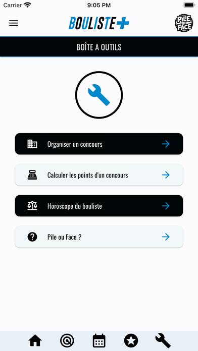 Bouliste plus Capture d'écran de l'application