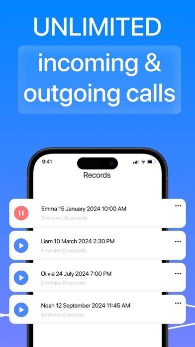 Phone Recorder: Call Recording App skärmdump #3