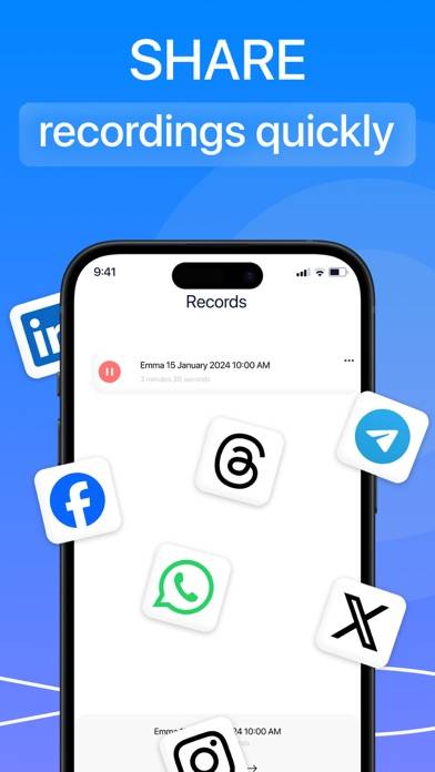 Phone Recorder: Call Recording App skärmdump #5