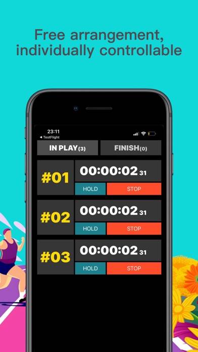 PenaltyTimer & Stopwatch App skärmdump