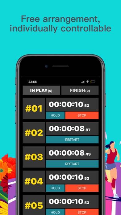 PenaltyTimer & Stopwatch App skärmdump