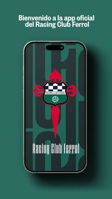 Racing Club Ferrol captura de pantalla