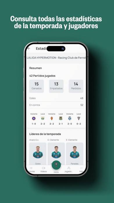 Racing Club Ferrol App screenshot #5