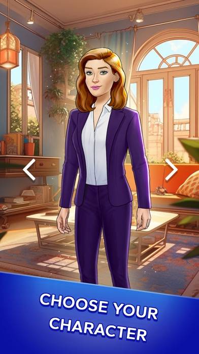 Cryptic Murder Mystery Story skärmdump av spelet