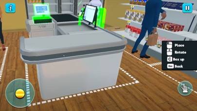 Supermarket Cashier Store Game Captura de pantalla de la aplicación #3