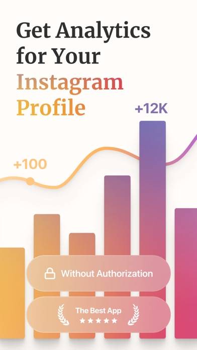 Unfollowers app for Instagram Captura de pantalla de la aplicación #1