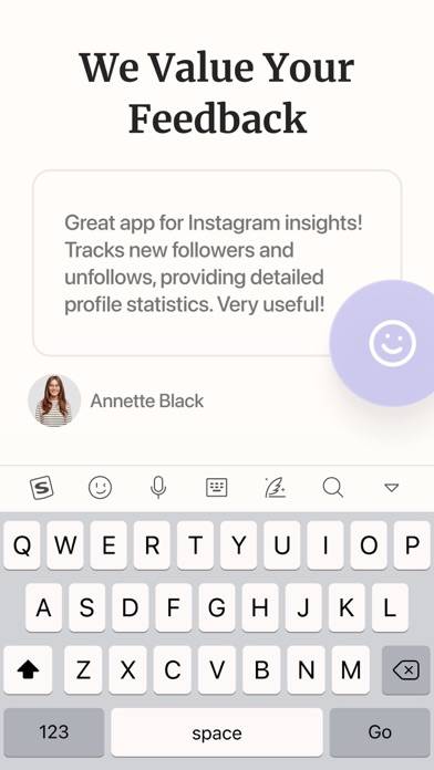 Unfollowers app for Instagram Captura de pantalla de la aplicación #5