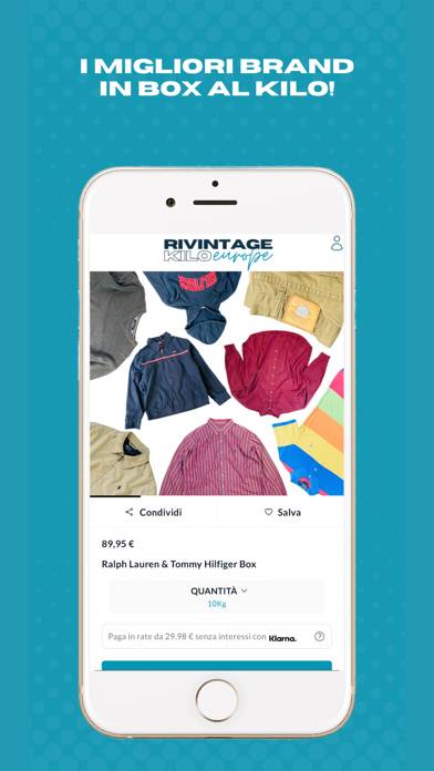 Rivintagekilo immagine dello schermo