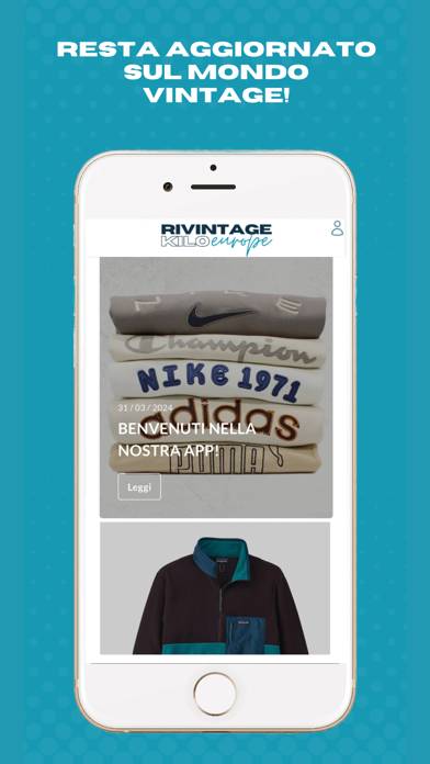 Rivintagekilo Schermata dell'app