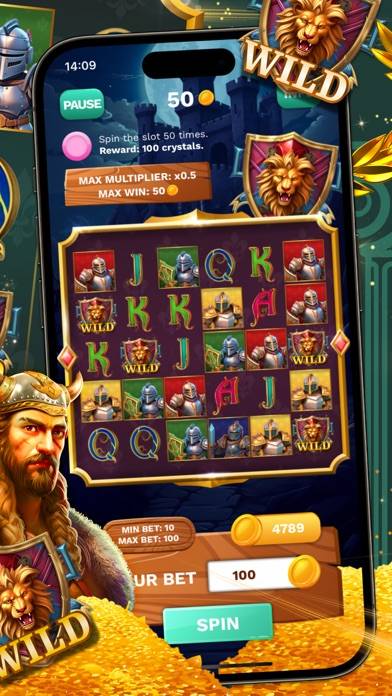 Cresus Jeux de Casino & Slots Capture d'écran de l'application #3