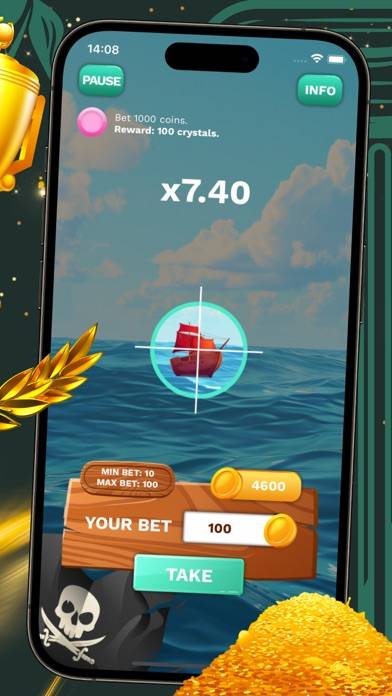 Cresus Jeux de Casino & Slots Capture d'écran de l'application #6