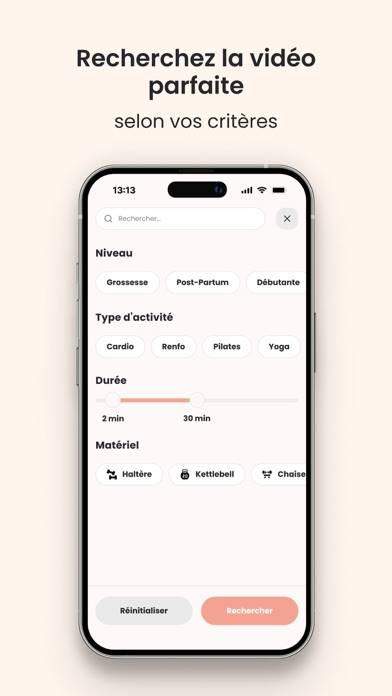 FitMum France Capture d'écran de l'application