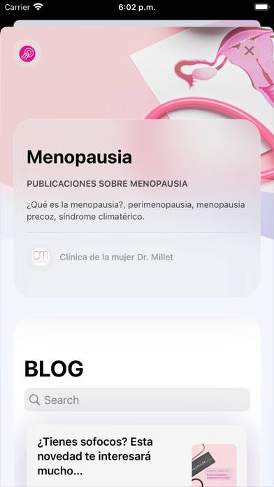 Clinica Millet Salud Captura de pantalla de la aplicación #5