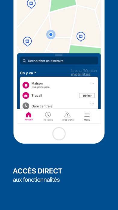 Île de La Réunion Mobilités App screenshot