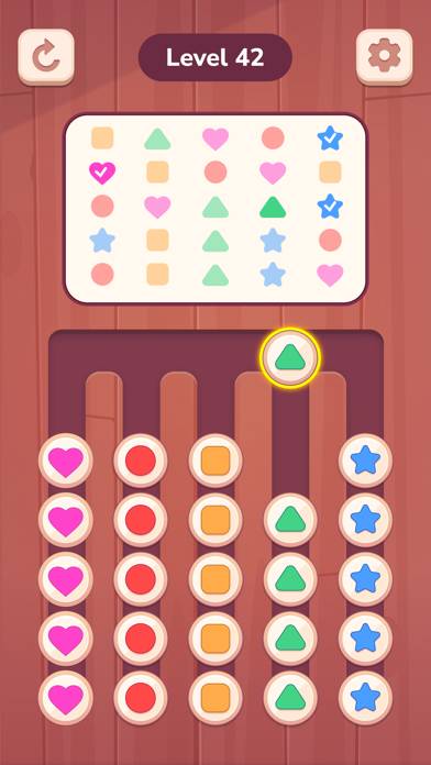 Color Shape Sort Puzzle App screenshot #6