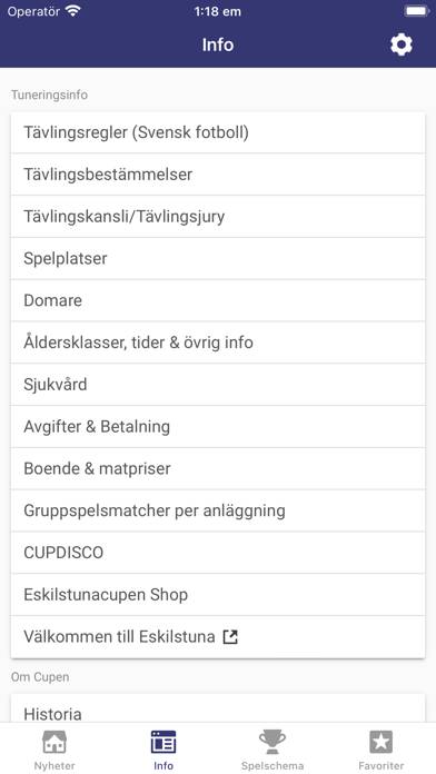 Eskilstunacupen App screenshot #4