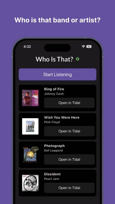 Who Is That [Music] App screenshot #1