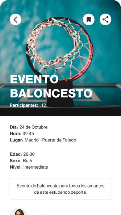 Evolver Captura de pantalla de la aplicación