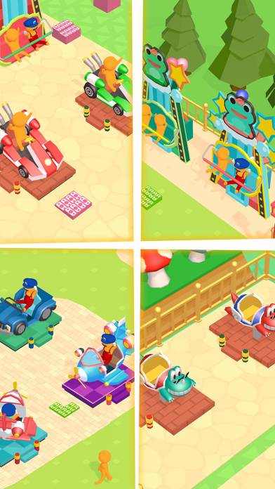 Awesome Park : Idle Game schermata del gioco