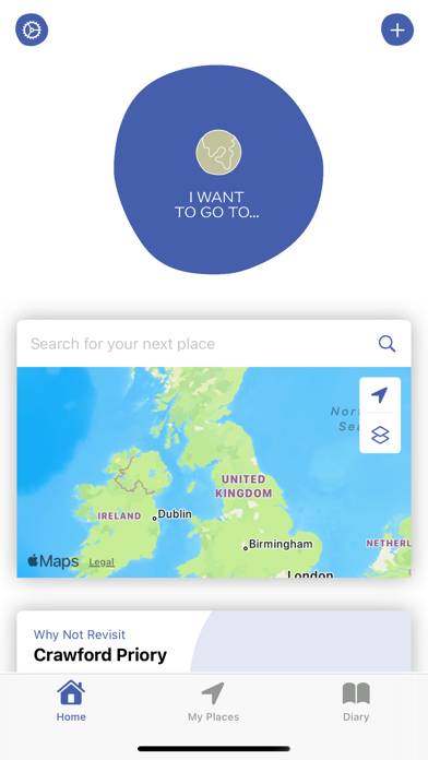 I Want To Go To... skärmdump