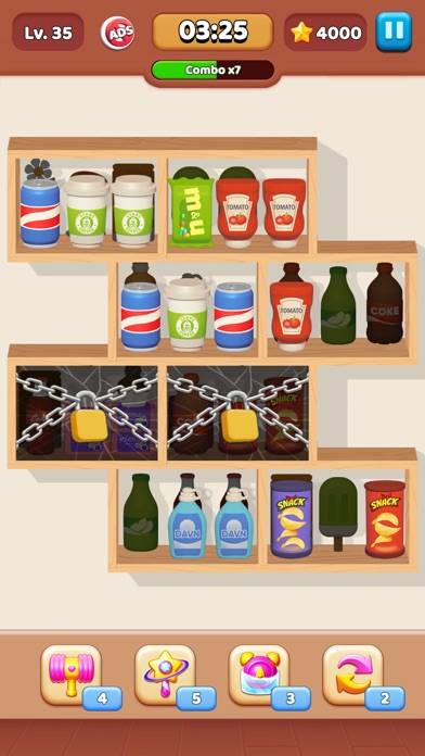 Goods Sorting: Match 3 Puzzle screenshot