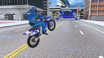 Wheelie Bike Rider Life Game App skärmdump #2