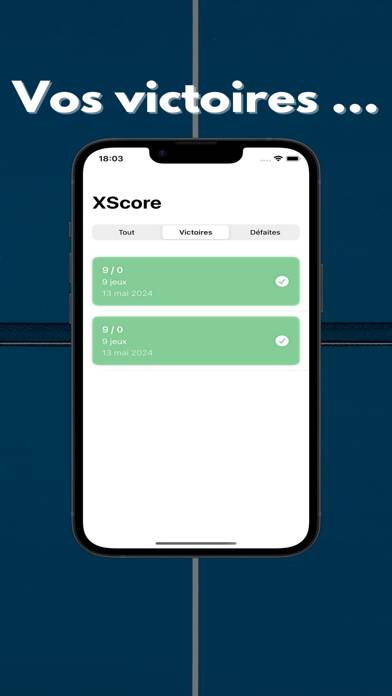 XPadel Score Capture d'écran de l'application #5